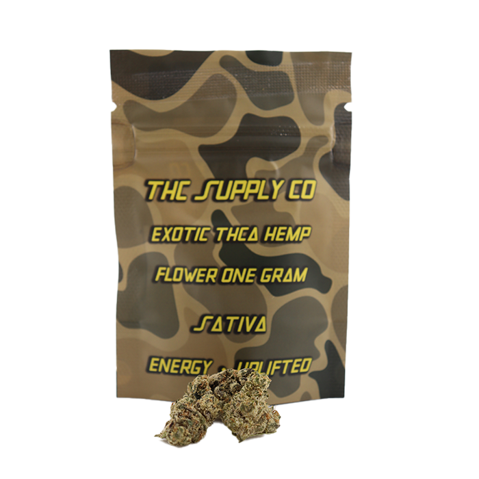 THCSC Exotic THCA Hemp Flower 1g / Sativa / Purple Haze 1g